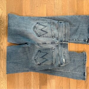 MOTHER Blue Flare Jeans